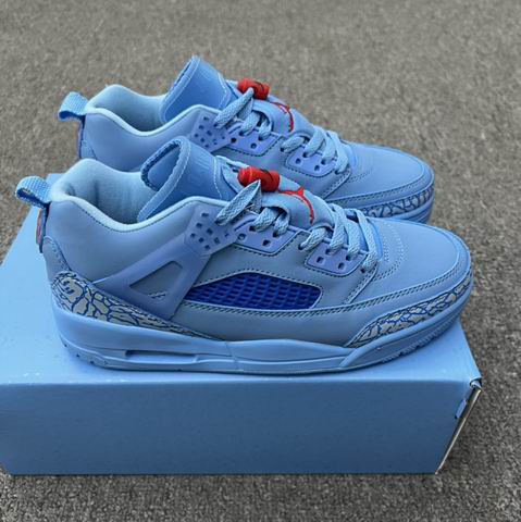 Air Jordan 3.5 Spizike Low Men's Basketball Shoes Blue Red-75